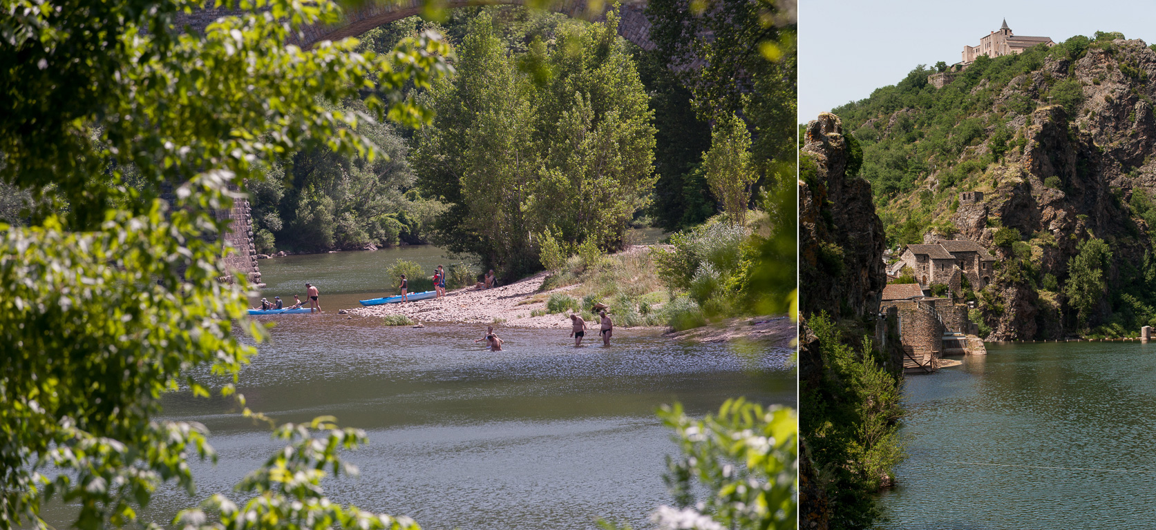 Sur les rives du Tarn.