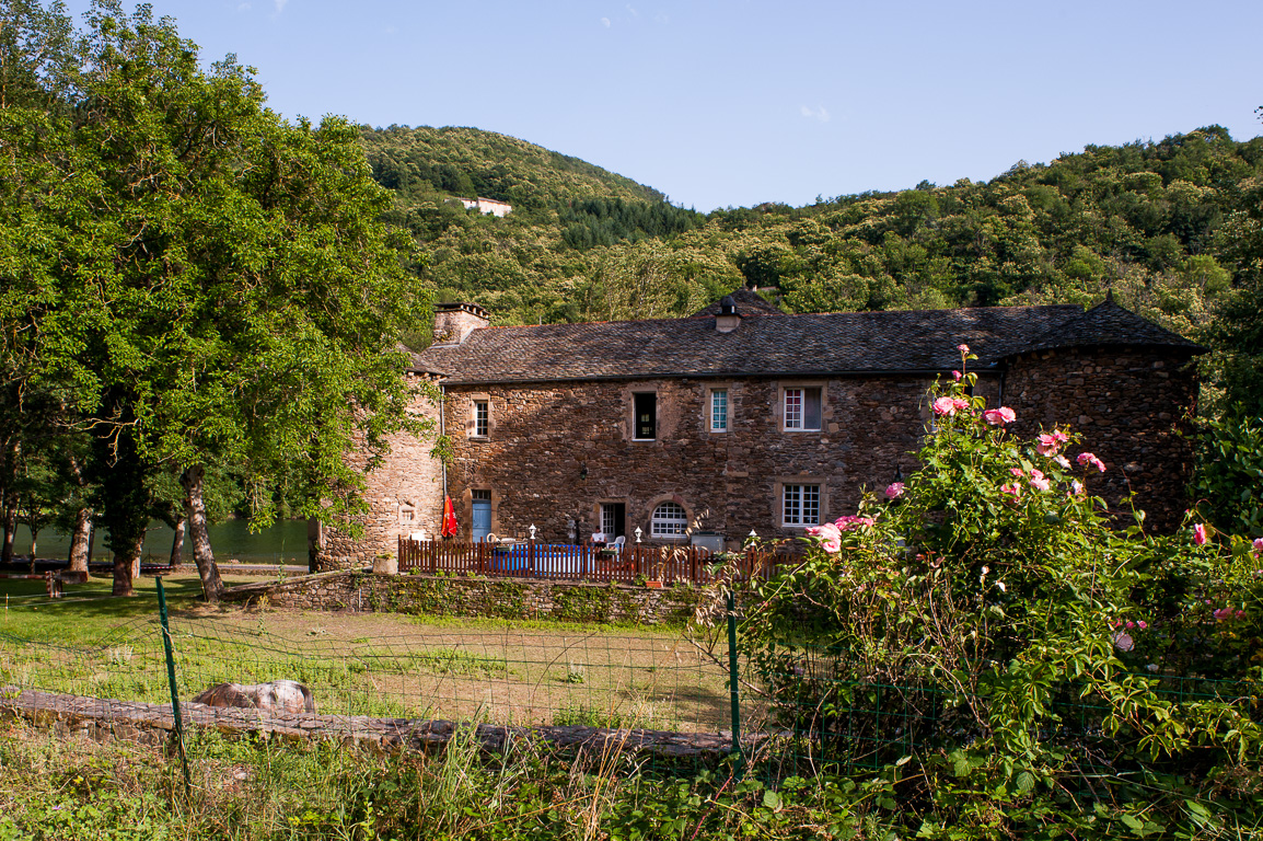 Le Château de Lincou, au bord du Tarn.