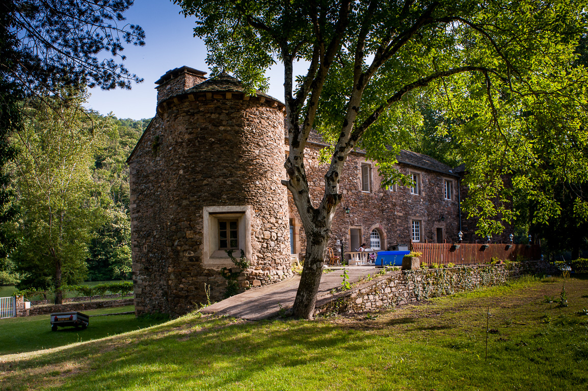 Le Château de Lincou, au bord du Tarn.