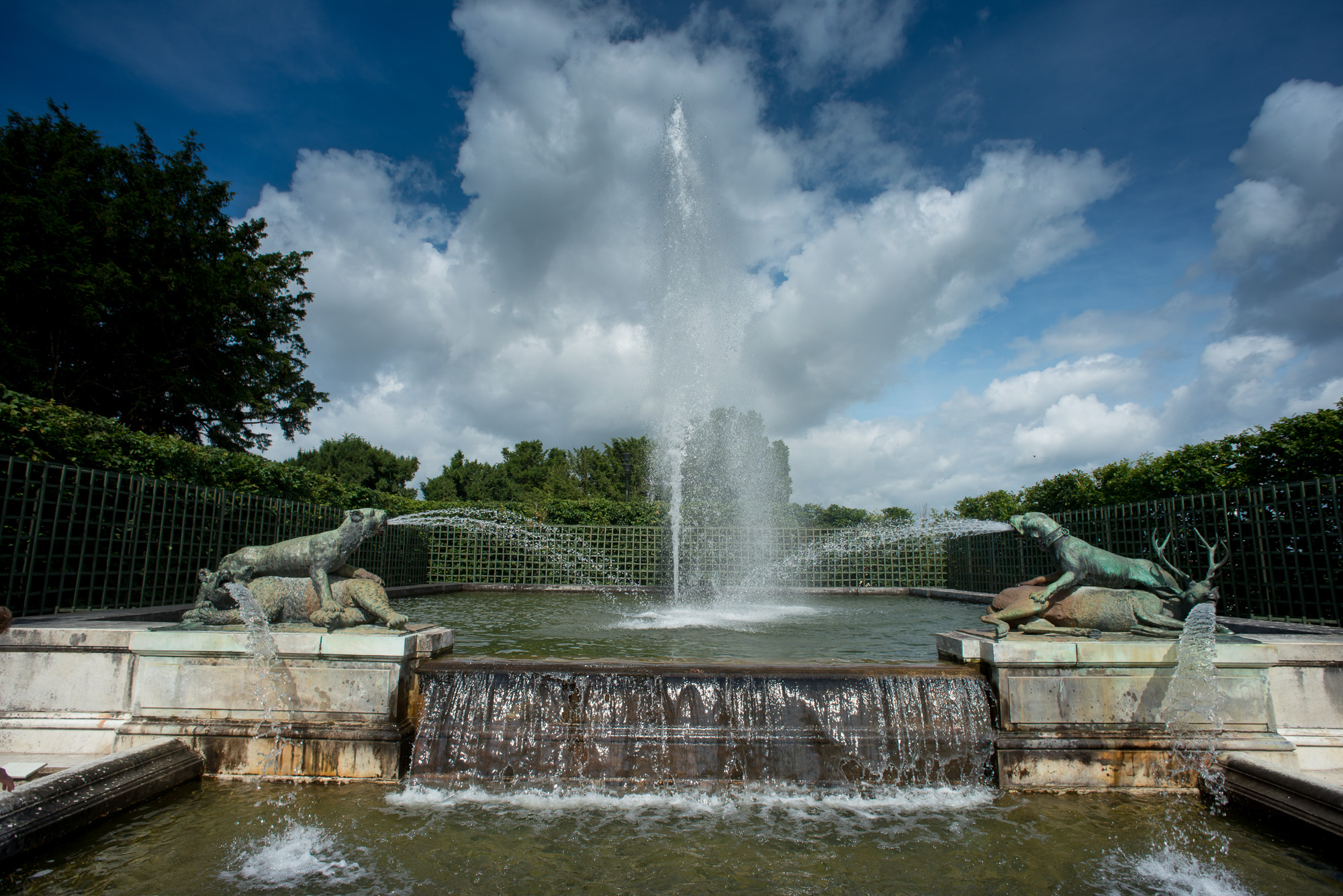 Bosquet de la salle de Bain pièce d'eau.