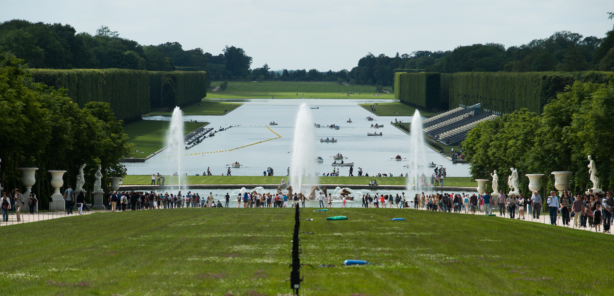 Tapis vert. Vers le Grand Canal