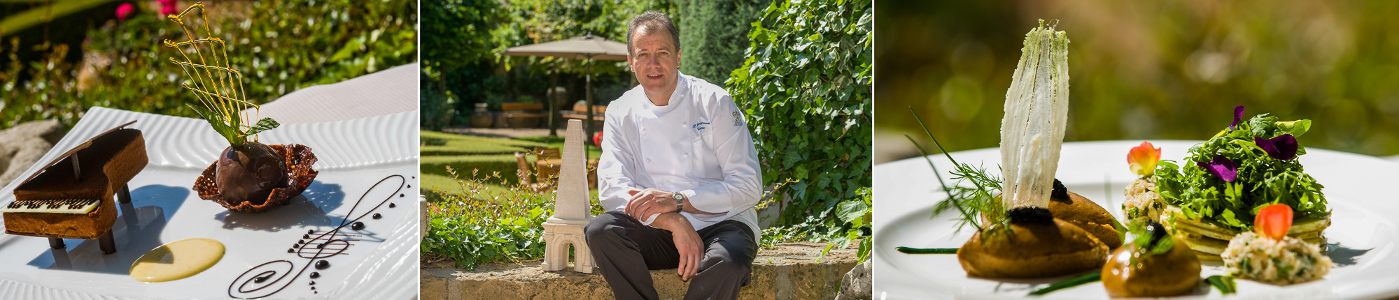 Patrick Henriroux, chef de la Pyramide. Le temple de la gastronomie fondé par Fernand Point.