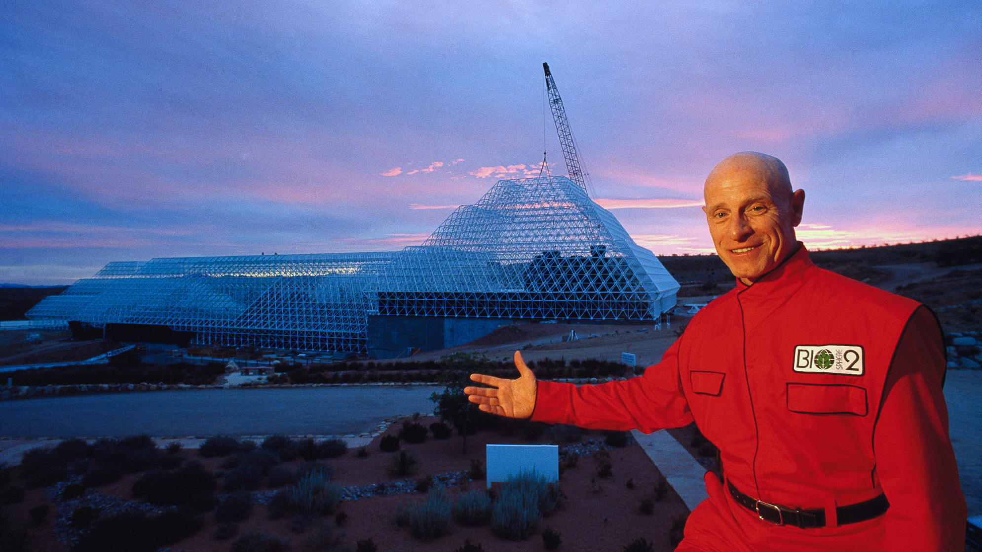 Arizona, Oracle - Roy Walford, avant de s'enfermer pour 2 ans dans la Biosphère.