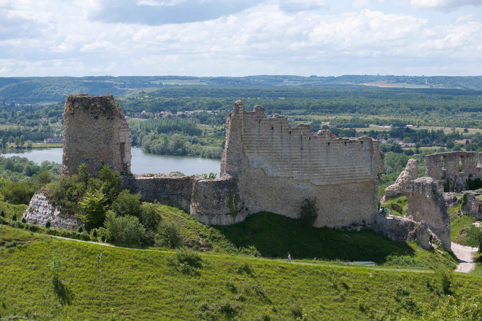 Vestiges du château Médiéval de Château-Gaillard