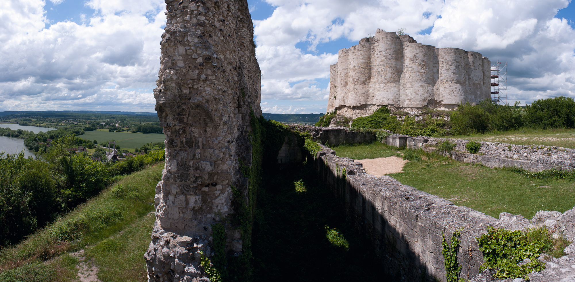 Vestiges du château Médiéval de Château-Gaillard