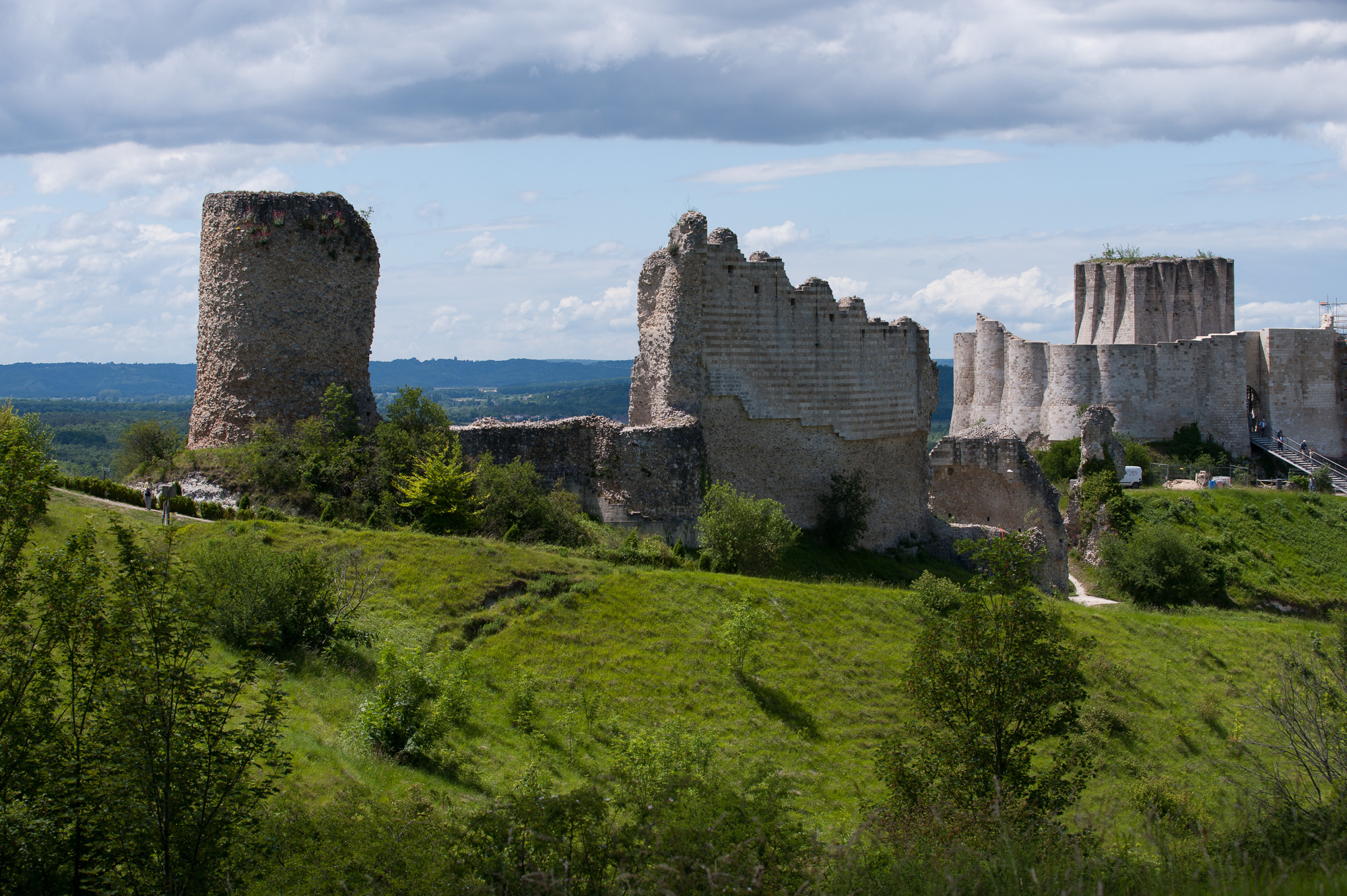 Vestiges du château Médiéval de Château-Gaillard