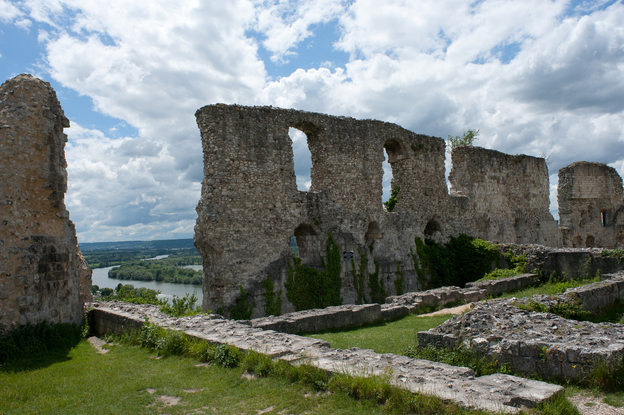 Vestiges du château Médiéval de Château-Gaillard