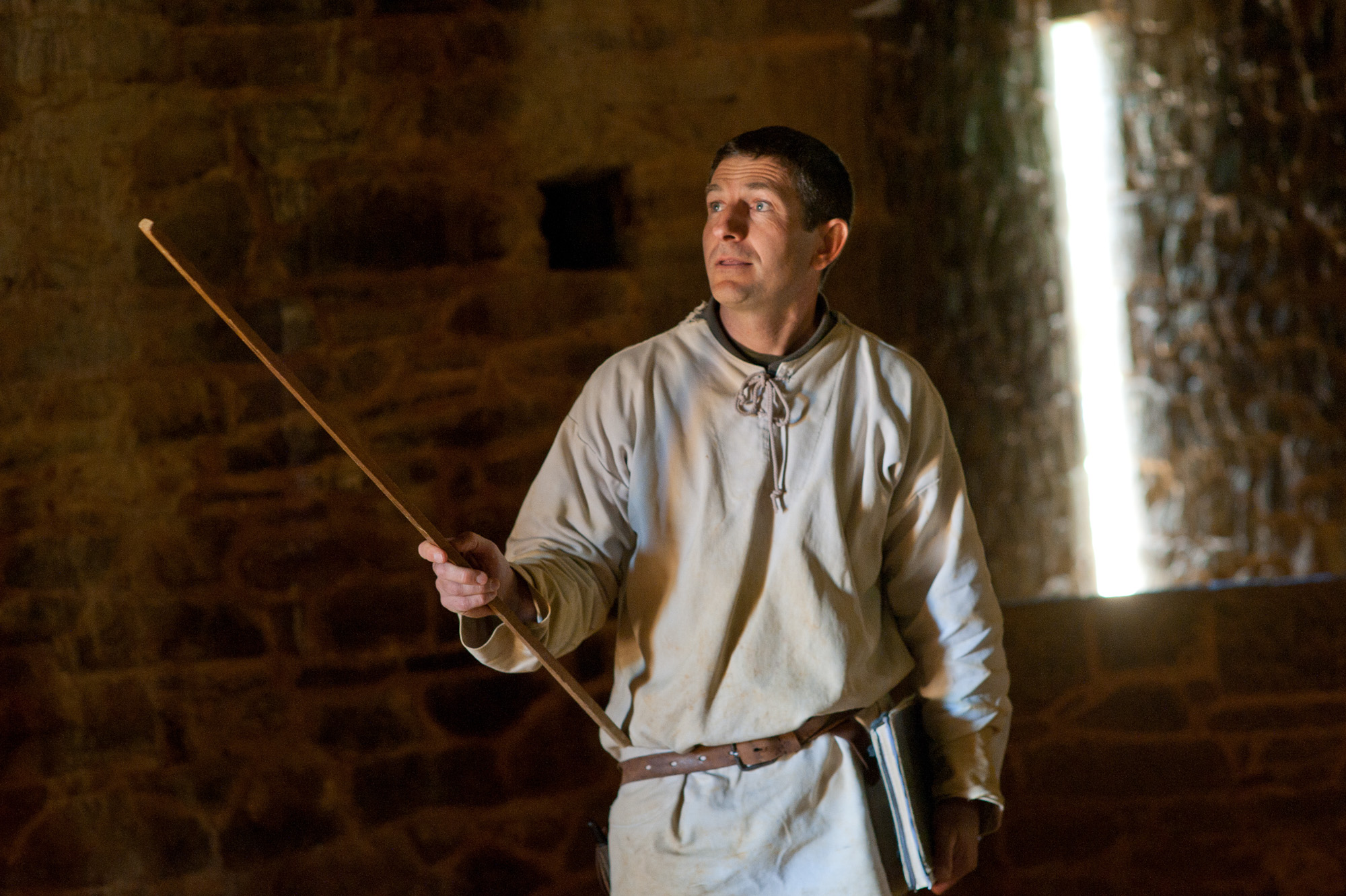 Florian Renucci, Maitre d'œuvre pour la  construction du château de Guedelon