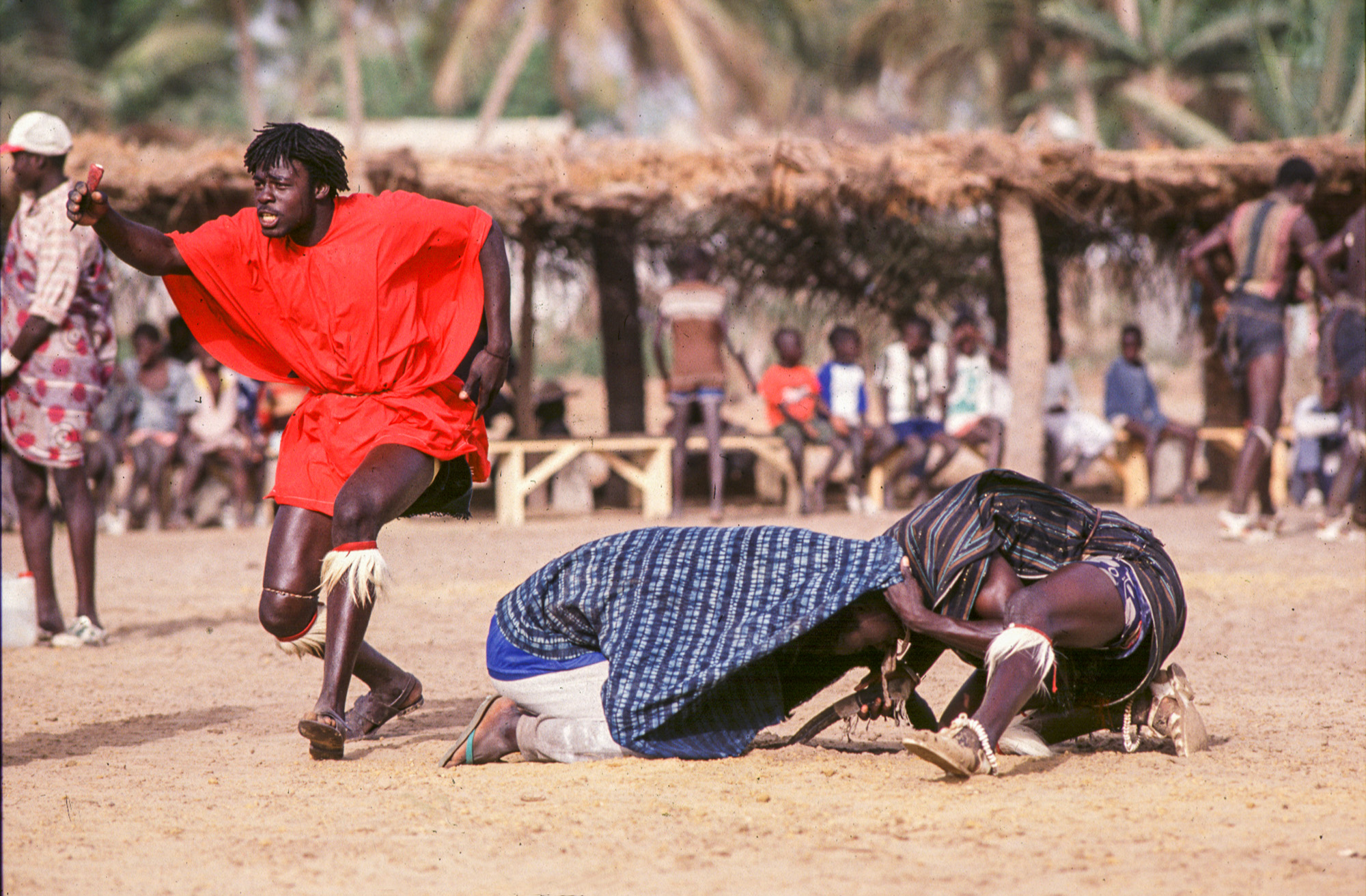 Lutte traditionnelle sénégalaise