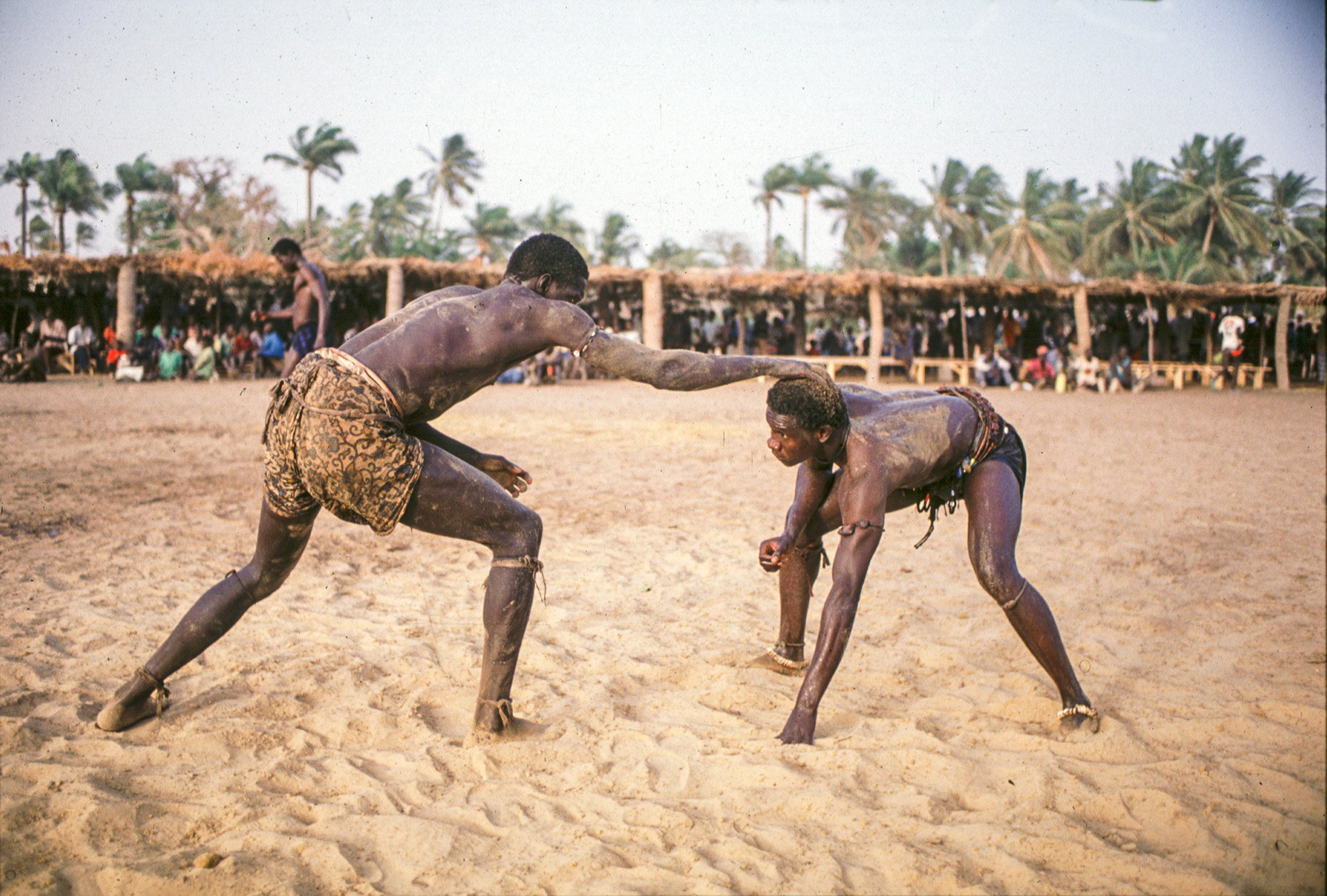 Lutte traditionnelle sénégalaise