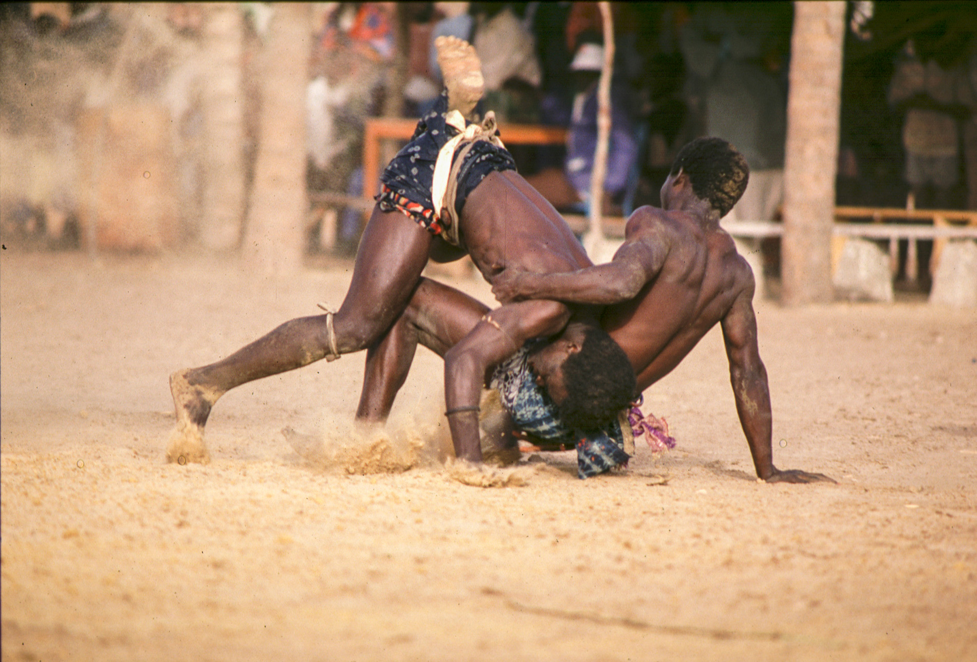 Lutte traditionnelle sénégalaise