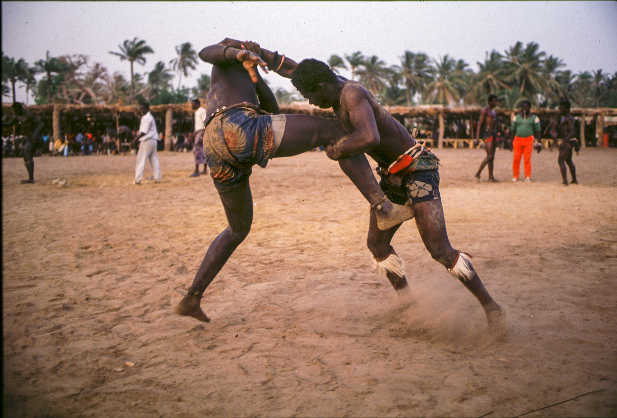 Lutte traditionnelle sénégalaise