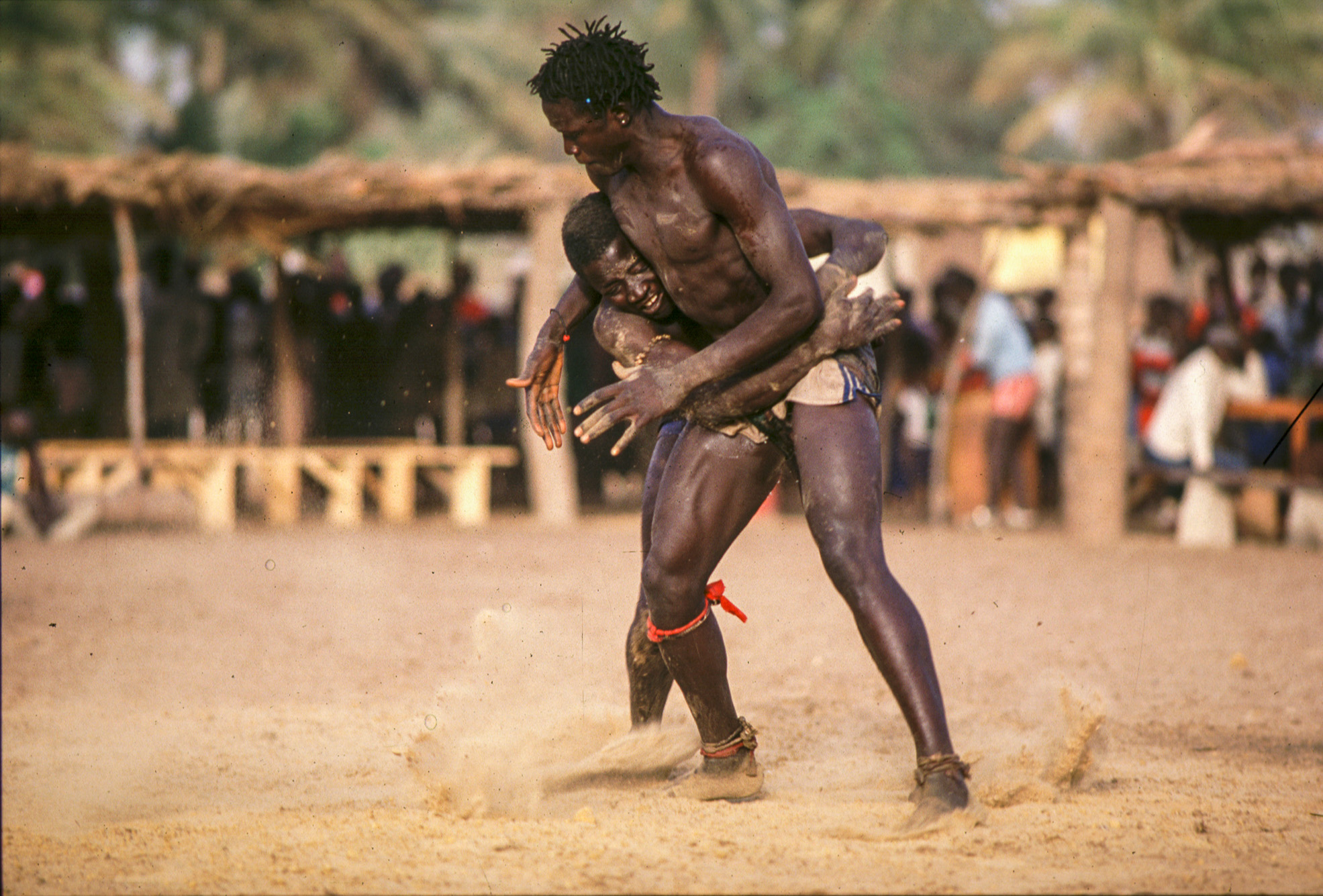 Lutte traditionnelle sénégalaise