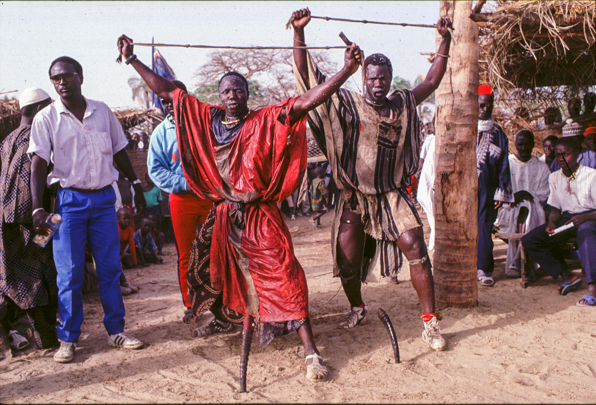 Lutte traditionnelle sénégalaise