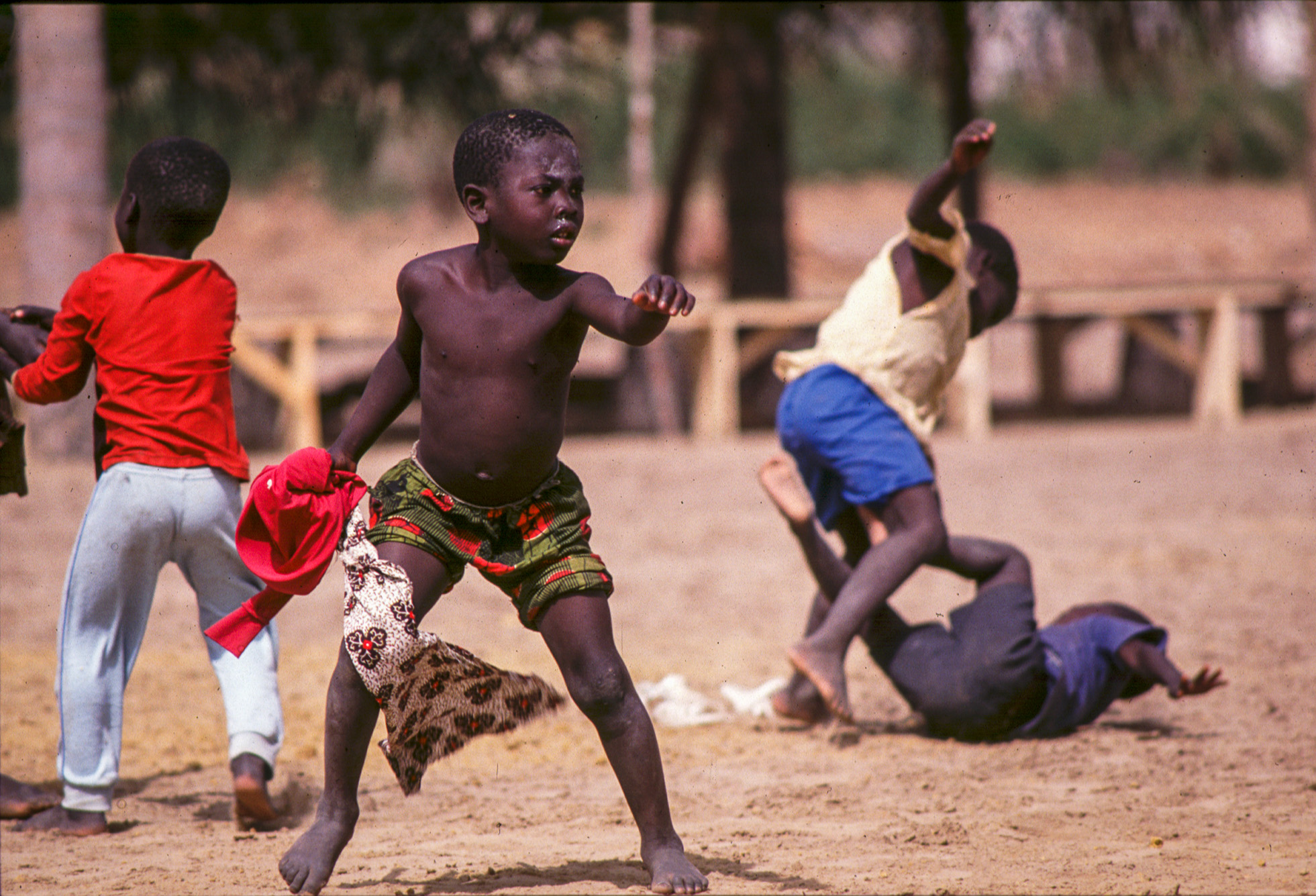 Lutte traditionnelle sénégalaise