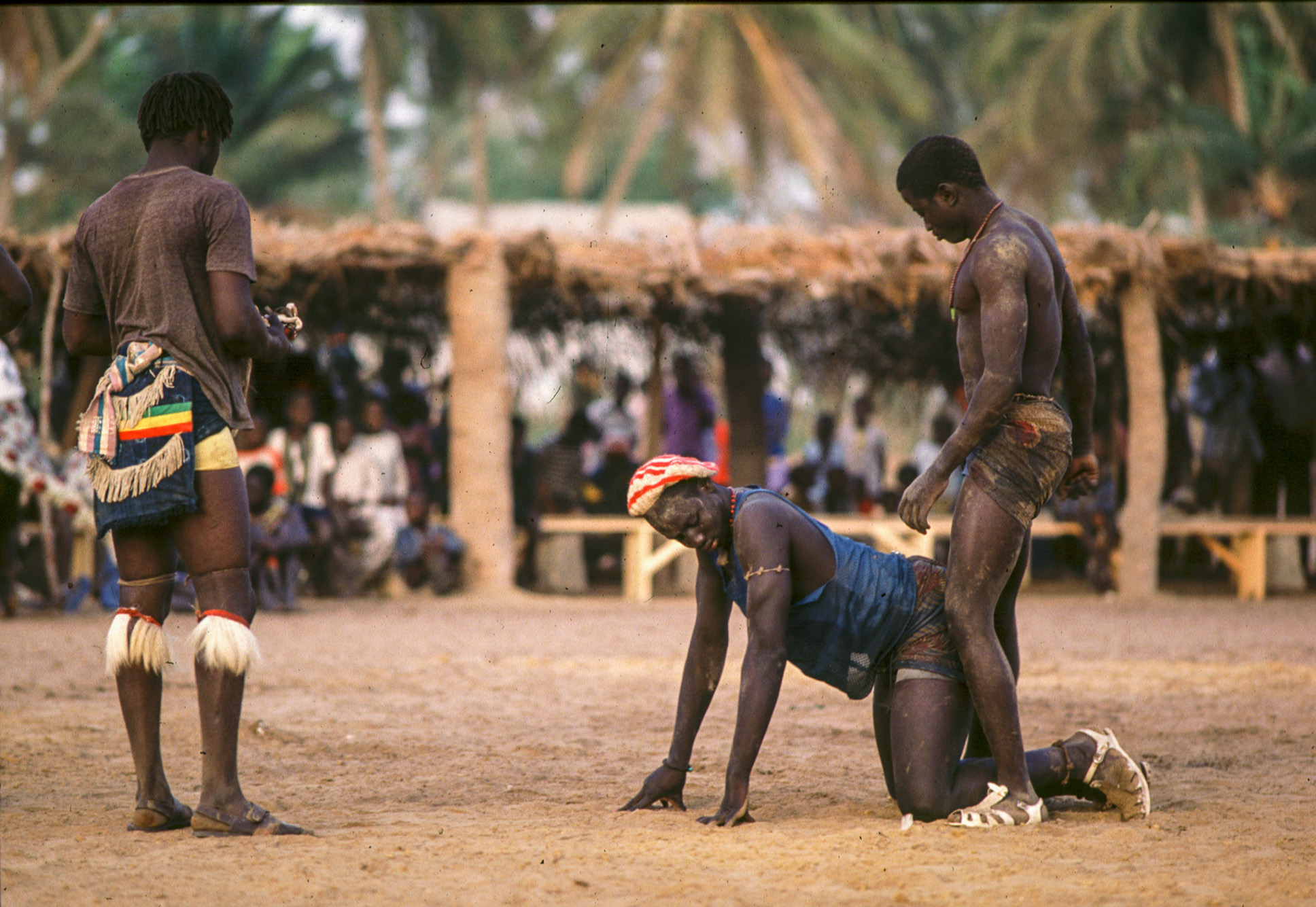 Lutte traditionnelle sénégalaise