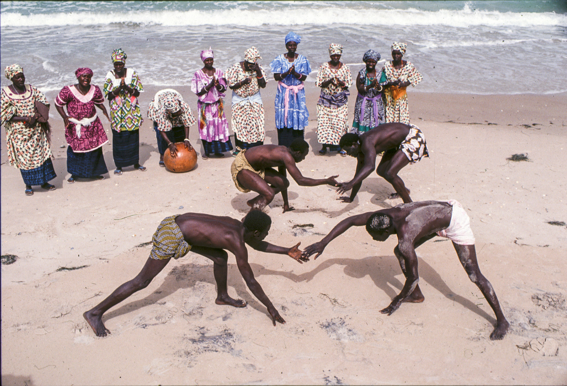 Lutte traditionnelle sénégalaise