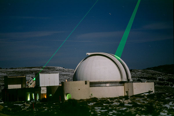 Tirs Au Laser Vers La Lune